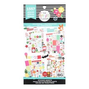 Happy Planner Seasonal Value Pack Stickers 1557 Pieces